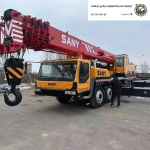 تأجير كرينات SANY في الرياض لرفع المعدات والمشاريع
